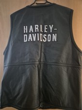 Harley Davidson Leder Weste