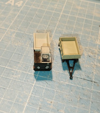 Espewe/SES  Multicar M 22 Kleinkipper mit Anhänger   1:87  - Schwarz/Grau -