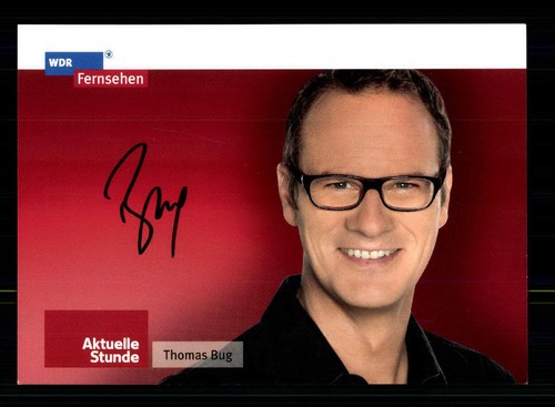 Thomas bug autogrammkarte - thomas,
