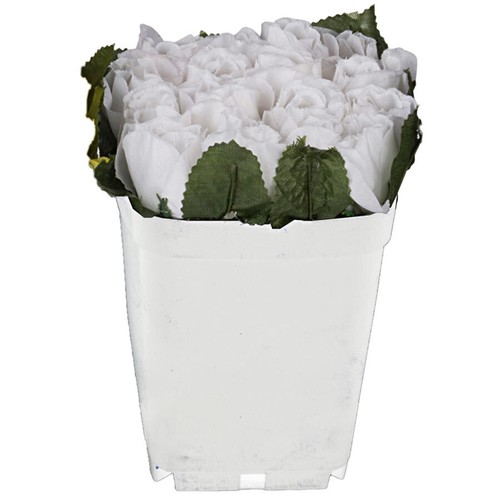Rosen kunstblumen topf - rosen, im