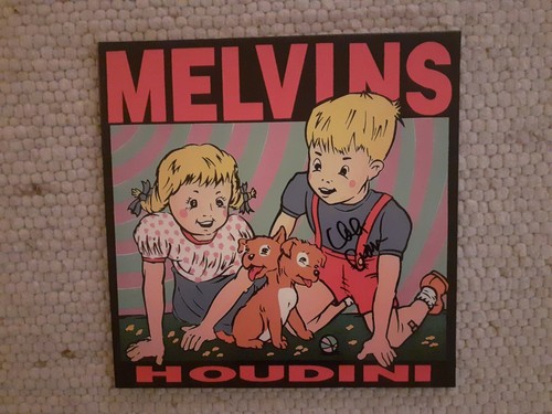 Melvins signed vinyl - lp, 2018