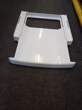 Wpro SKS101 Waschmaschine & Trockner Verbindungsrahmen mit ausziehbarer Ablage 60x60