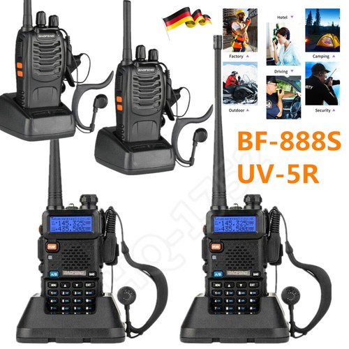 888s uv 5r funkgeräte - 2x, uv-5r