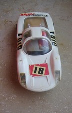 Slotcar Carrera 6 GAMA Porsche P18 Weiß 1:32 Made In W-Germany Vintage