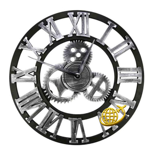 Wanduhr vintage stil cm - stil, 45
