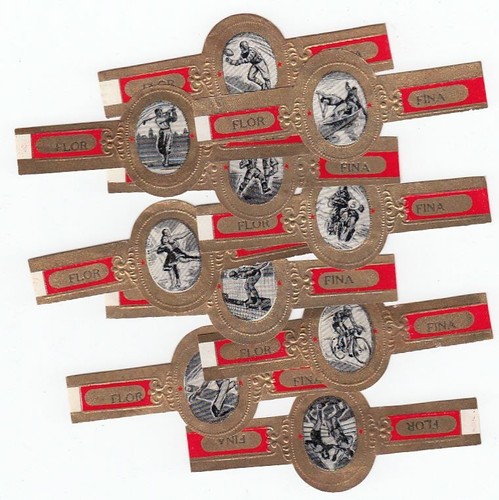 Zigarrenbanderolen flor - 10,