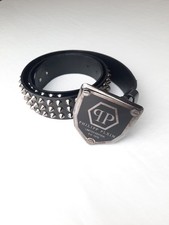 Philipp Plein schwarz Leder