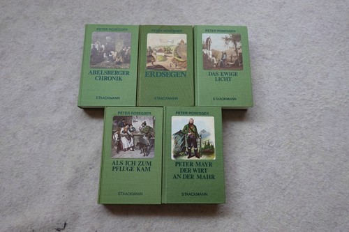 Buchpaket peter rosegger 5 - rosegger,
