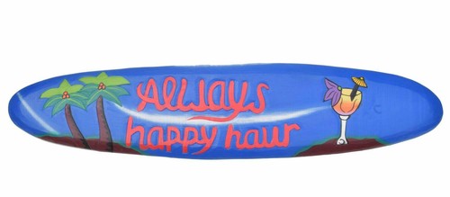 Deko schild surfboard 100cm - surfboard,