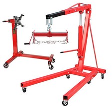 Motorheber 2000 KG Werkstattkran 2 t + Balancierer Motorheber  + Motorhalter 