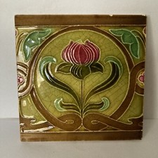 Antike Jugendstil Fliese