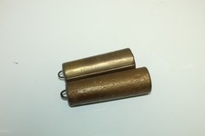 76Fi) Paar Original Gewichte Schwarzwalduhr Kuckucksuhr Uhr um 1900