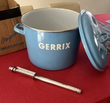 Gerrix Einkochtof  blau