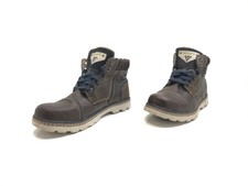 Venice Herren Stiefel Stiefeletten Boots Freizeit Comfort Braun Gr 44