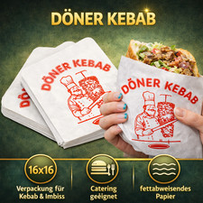 Dönertüten 16x16 cm –