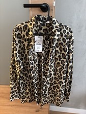 Zara bluse mit leopardenmuster - bluse,