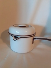 Thomas  scandic  Porzellan,topf mit Deckel , Stieltopf , Flammfest , Milchtopf