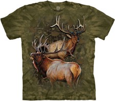 The Mountain T-Shirt Elk Duo