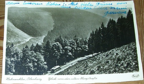 1941 hahnenklee bockswiese - ak, hahnenklee-bockswiese