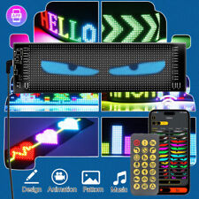 1-2x LKW Devil's Eye Lampe LED-Bildschirm Auto-Augenlicht Lkw dynamisches Licht