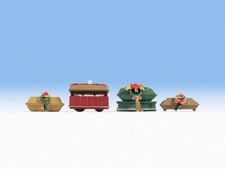 Noch HO 14874, Beerdigungs-Zubehör, Friedhof, Modelleisenbahn, Hobby, Zubehör, G