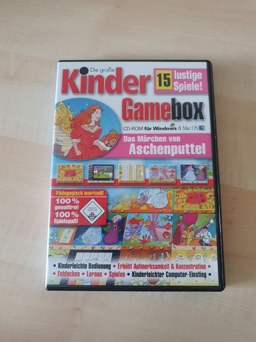 Rom kinder gamebox das - cd-rom,
