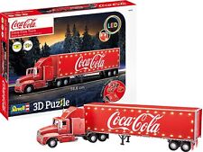 Revell 3D Puzzle 00152 Coca-Cola Weihnachtstruck mit LED-Beleuchtung Welt in 3D 