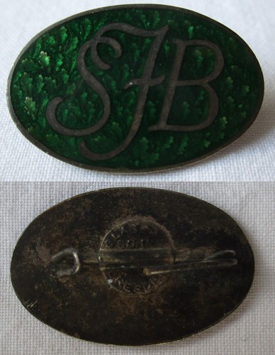 Emailliertes abzeichen sjb - emailliertes,