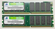 Corsair Value Select 2GB (2x1GB) DDR1 VS1GB400C3 400MHz 184pin PC-3200 #R2251