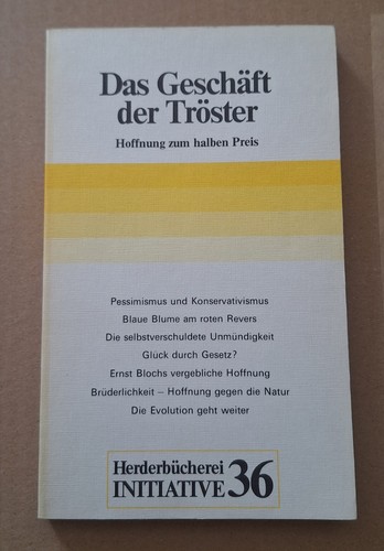 Das geschäft der - das, tröster