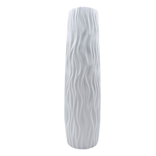 Keramik vase wellenmuster - vase,