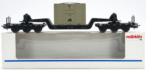 Märklin 4618 tiefladewagen - h0,