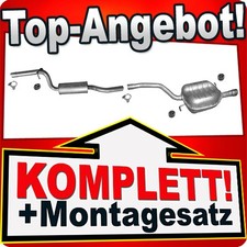Auspuff für VW PASSAT B6 / B7 1.4 TSi 122PS 1.6 102PS 2005-2015 Auspuffanlage