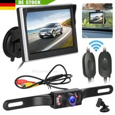 5" LCD Auto Rückfahrkamera mit Monitor LKW Bus Funk Kabellos Rückseiten Kamera