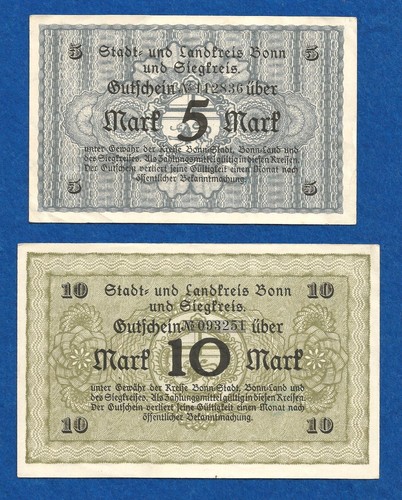122 notgeld stadt land - stadt-,, land-