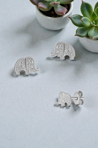 Ohrstecker 925 elefant - ohrstecker,