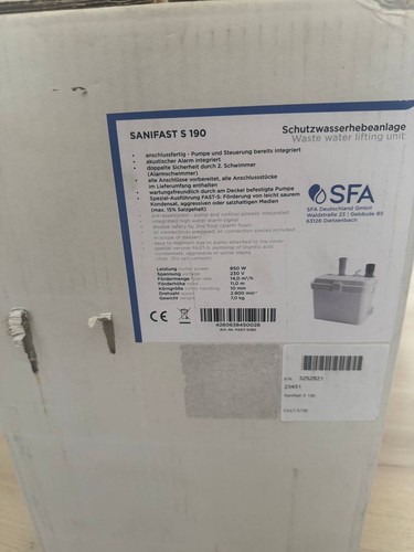 Sfa sanifast 190 - s,