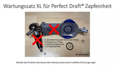 XL Dichtungssatz für Perfect Draft® HD3600 HD3610 HD3620 HD3720 Zapfanlage