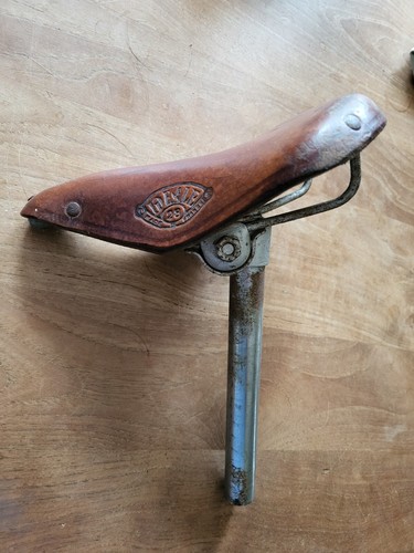 Alter ledersattel ideal - ledersattel, 28