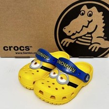 Kinder Clogs Garten Schuhe Minions Rutschen Sandalen Strand Hausschuhe HOT