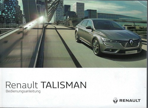 Renault talisman owners manual - renault,