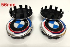 4x Nabendeckel Nabenkappen für BMW 50 Jahre M 56mm 36136850834