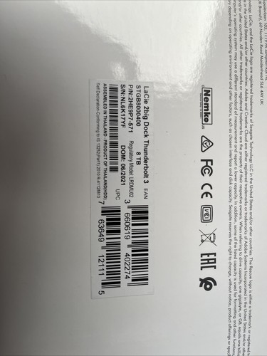 Lacie 2big dock - dock, externe