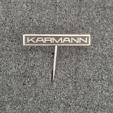 VW Karmann Logo Pin | Anstecker | Auto PKW Emblem | Sammlung Rarität für Sammler