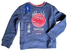 NEU Gr 98 Sweat Shirt Kind Mädchen Junge  86% BW 3 Jahre OKAIDI UVP 17,99€