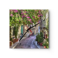 Modern Wanduhr 30x30cm Analog