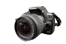 Canon EOS 350D + Canon EF-S 18-55mm/3.5-5.6 II digitale SLR  - GETESTET - GUT