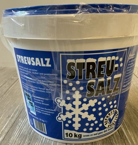 Streusalz eimer mit - streusalz, kg
