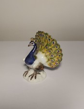 Meißen Figur Pfau Modell /