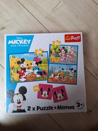 Puzzleset mit memory - puzzleset, mickey